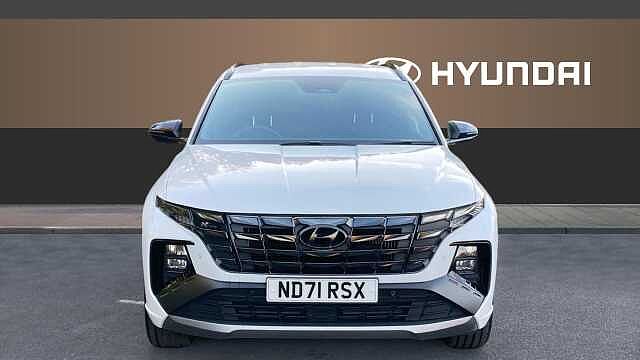 Hyundai TUCSON 1.6 TGDi Hybrid 230 N Line 5dr 2WD Auto Hybrid Estate White