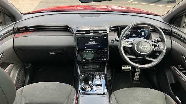 Hyundai TUCSON 1.6 TGDi Hybrid 230 N Line S 5dr 2WD Auto Hybrid Estate Red