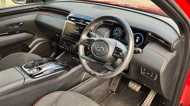 Hyundai TUCSON 1.6 TGDi Hybrid 230 N Line S 5dr 2WD Auto Hybrid Estate Red