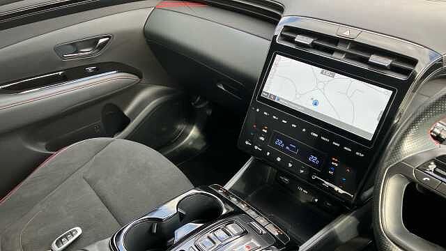 Hyundai TUCSON 1.6 TGDi Hybrid 230 N Line S 5dr 2WD Auto Hybrid Estate Red