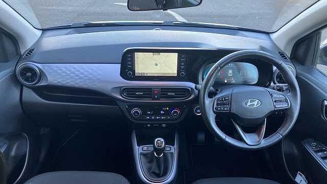 Hyundai I10 1.0 [63] Premium 5dr [Nav] Petrol Hatchback Blue