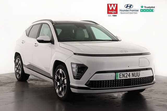 Hyundai KONA 160kW Ultimate 65kWh 5dr Auto Hatchback White