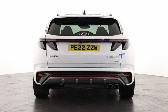 Hyundai TUCSON 1.6 TGDi 48V MHD 180 N Line S 5dr 4WD DCT Estate White