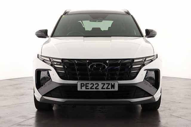 Hyundai TUCSON 1.6 TGDi 48V MHD 180 N Line S 5dr 4WD DCT Estate White