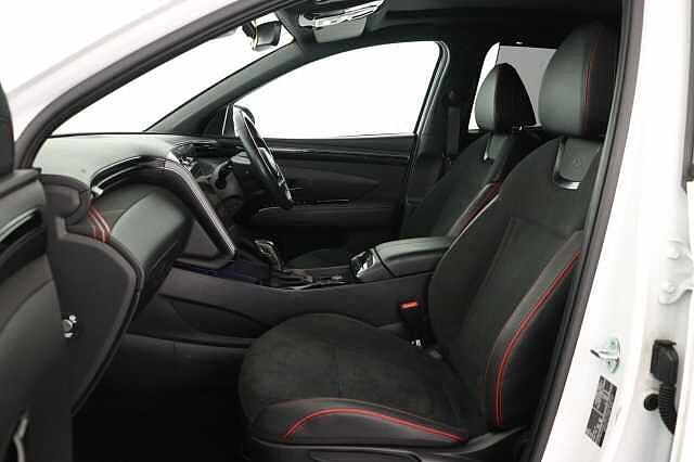 Hyundai TUCSON 1.6 TGDi 48V MHD 180 N Line S 5dr 4WD DCT Estate White