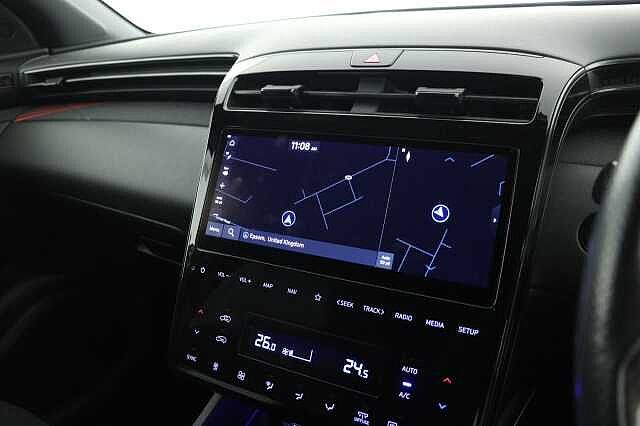 Hyundai TUCSON 1.6 TGDi 48V MHD 180 N Line S 5dr 4WD DCT Estate White