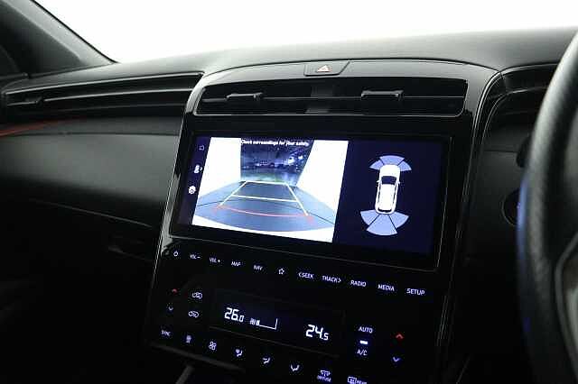 Hyundai TUCSON 1.6 TGDi 48V MHD 180 N Line S 5dr 4WD DCT Estate White