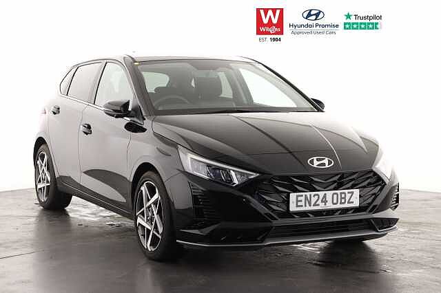 Hyundai I20 1.0T GDi Premium 5dr DCT Hatchback Black