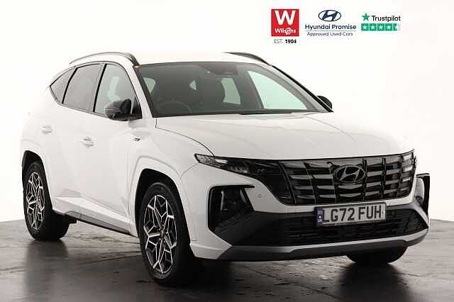 Hyundai TUCSON 1.6 TGDi Hybrid 230 N Line 5dr 2WD Auto Estate White