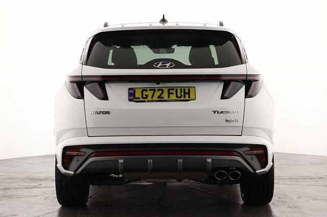 Hyundai TUCSON 1.6 TGDi Hybrid 230 N Line 5dr 2WD Auto Estate White