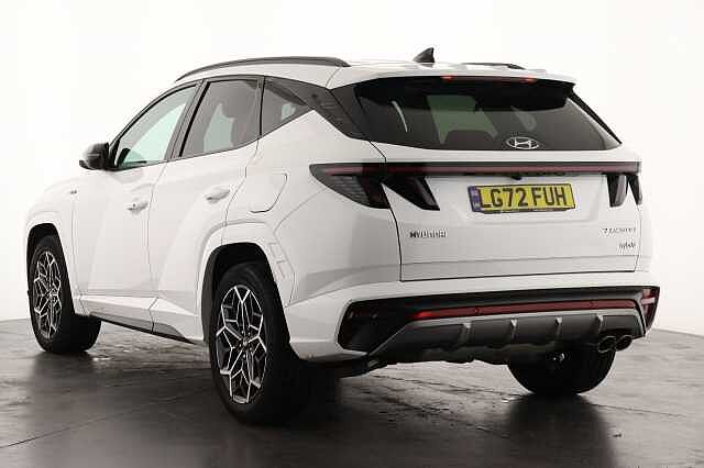 Hyundai TUCSON 1.6 TGDi Hybrid 230 N Line 5dr 2WD Auto Estate White