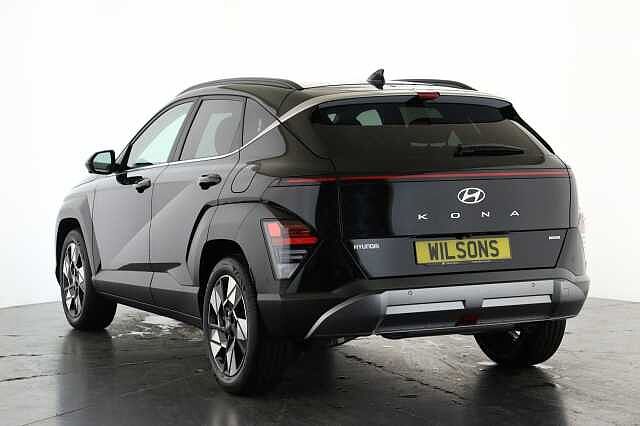 Hyundai KONA 1.6 GDi Hybrid Ultimate 5dr DCT Hatchback Black