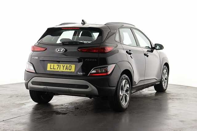 Hyundai KONA 1.6 GDi Hybrid SE Connect 5dr DCT Hatchback Black