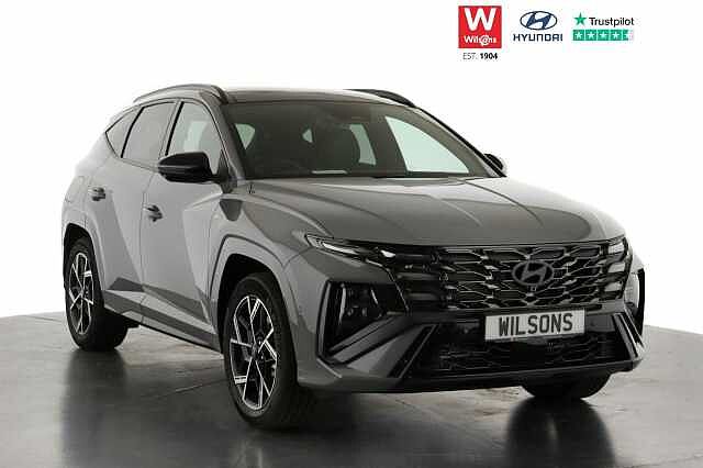 Hyundai TUCSON 1.6T Plug-in Hybrid N Line S 5dr 4WD Auto Estate Grey