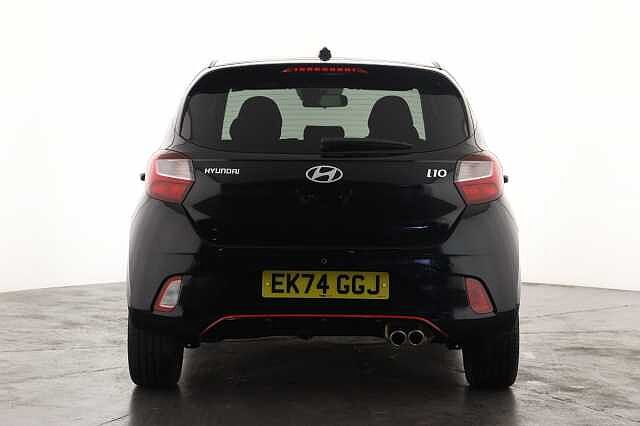Hyundai I10 1.0T [90] N Line 5dr [Nav] Hatchback Black