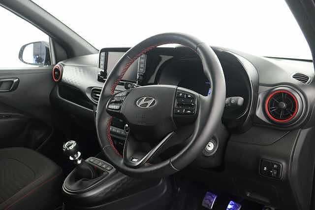 Hyundai I10 1.0T [90] N Line 5dr [Nav] Hatchback Black