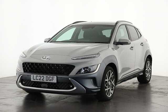 Hyundai KONA 1.6 GDi Hybrid Premium 5dr DCT Hatchback Grey