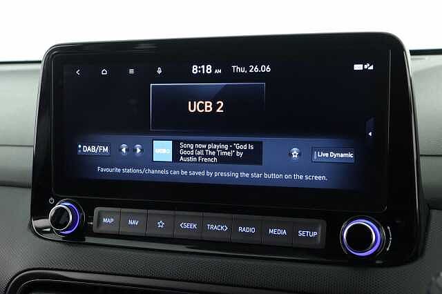 Hyundai KONA 1.6 GDi Hybrid Premium 5dr DCT Hatchback Grey