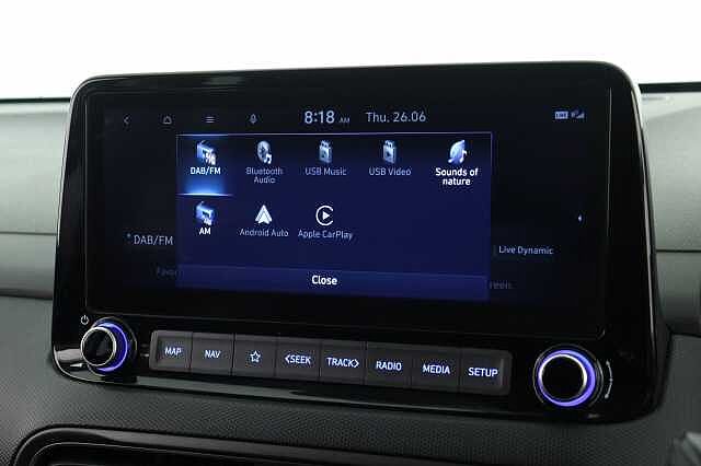 Hyundai KONA 1.6 GDi Hybrid Premium 5dr DCT Hatchback Grey