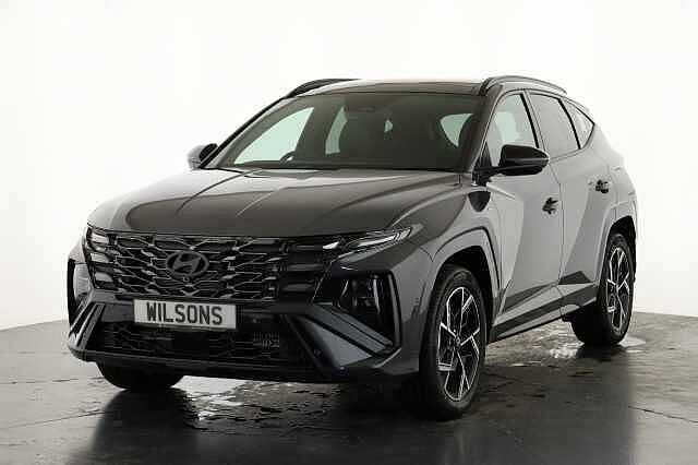 Hyundai TUCSON 1.6T Hybrid N Line 5dr Auto Estate Grey