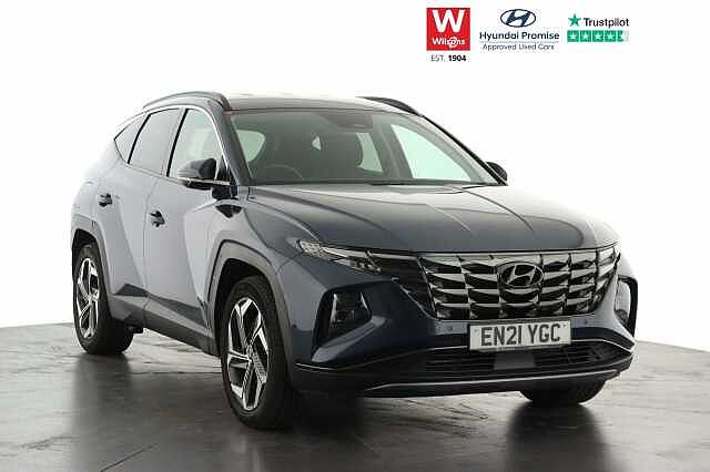 Hyundai TUCSON 1.6 TGDi Plug-in Hybrid Premium 5dr 4WD Auto Estate Blue