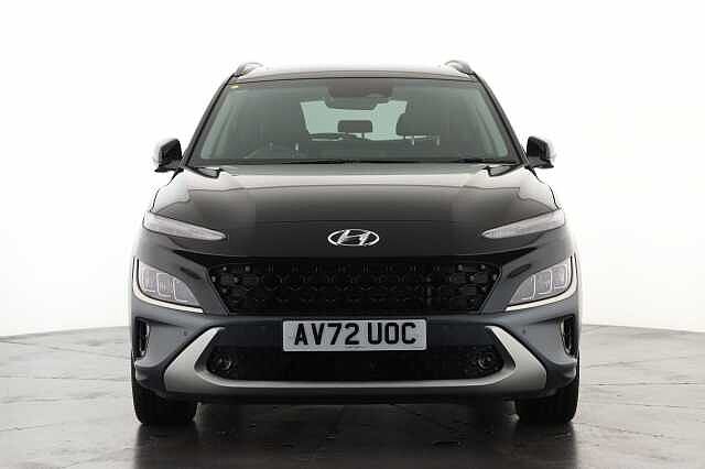 Hyundai KONA 1.6 GDi Hybrid Ultimate 5dr DCT Hatchback Black
