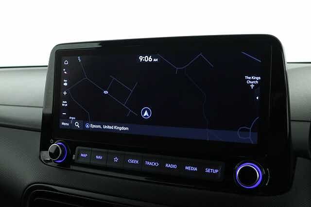 Hyundai KONA 1.6 GDi Hybrid Ultimate 5dr DCT Hatchback Black