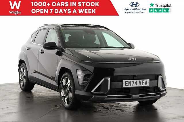 Hyundai KONA 1.6 Hybrid 129 Ultimate 5dr DCT Black