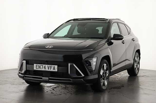 Hyundai KONA 1.6 Hybrid 129 Ultimate 5dr DCT Black