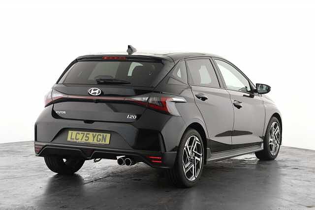 Hyundai I20 1.0T GDi N Line S 5dr DCT Pearl - Phantom black