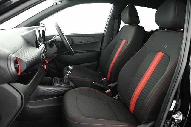 Hyundai I10 1.0T [90] N Line 5dr [Nav] Pearl - Phantom black