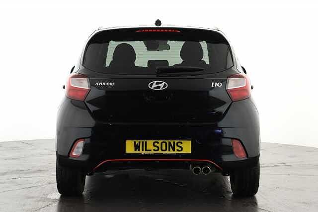 Hyundai I10 1.0T [90] N Line 5dr [Nav] Pearl - Phantom black