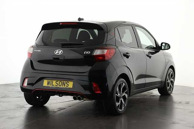 Hyundai I10 1.0T [90] N Line 5dr [Nav] Pearl - Phantom black