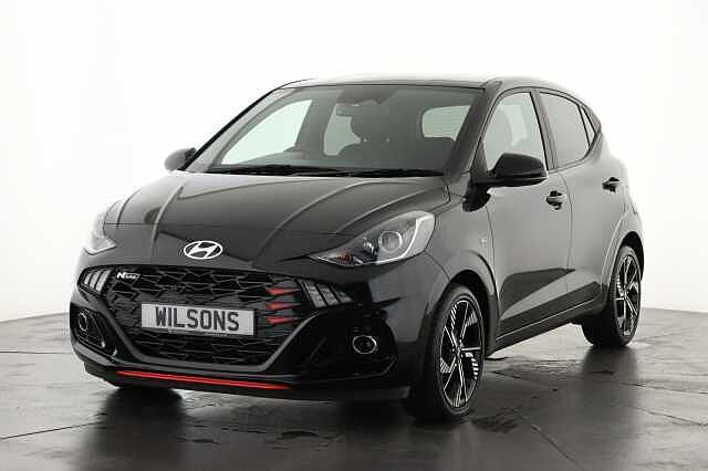 Hyundai I10 1.0T [90] N Line 5dr [Nav] Pearl - Phantom black