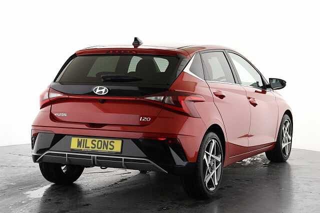 Hyundai I20 1.0T GDi 90 Tech Line 5dr DCT Red
