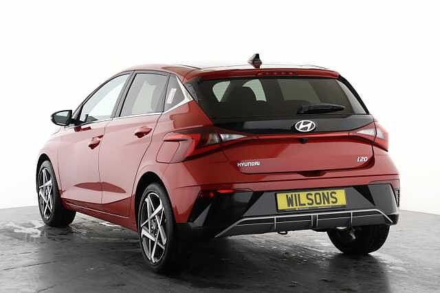 Hyundai I20 1.0T GDi 90 Tech Line 5dr DCT Red