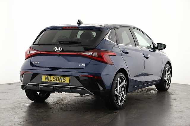 Hyundai I20 1.0T GDi 90 Tech Line 5dr DCT Pearl - Vibrant blue