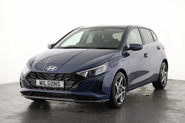 Hyundai I20 1.0T GDi 90 Tech Line 5dr DCT Pearl - Vibrant blue