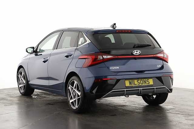 Hyundai I20 1.0T GDi 90 Tech Line 5dr DCT Pearl - Vibrant blue