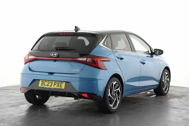 Hyundai I20 1.0T GDi 48V MHD Ultimate 5dr DCT Blue
