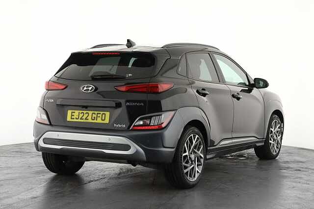 Hyundai KONA 1.6 GDi Hybrid Ultimate 5dr DCT Black