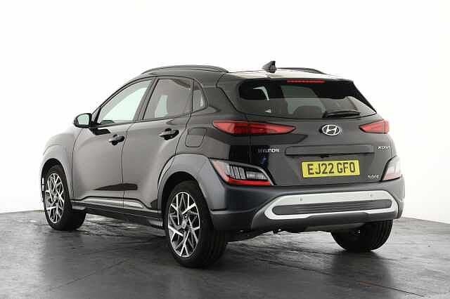 Hyundai KONA 1.6 GDi Hybrid Ultimate 5dr DCT Black