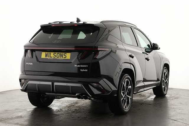 Hyundai TUCSON 1.6T 239 Hybrid N Line 5dr Auto Black