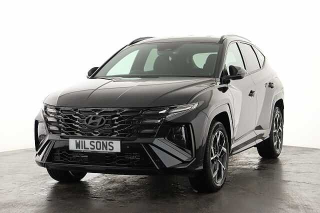 Hyundai TUCSON 1.6T 239 Hybrid N Line 5dr Auto Black
