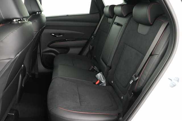 Hyundai TUCSON 1.6T 239 Hybrid N Line Edition 5dr Auto Special solid - Atlas white