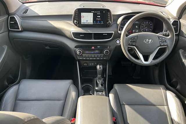 Hyundai TUCSON 2.0 CRDi 48Volt MHEV Premium SE 5dr 4WD DCT Red