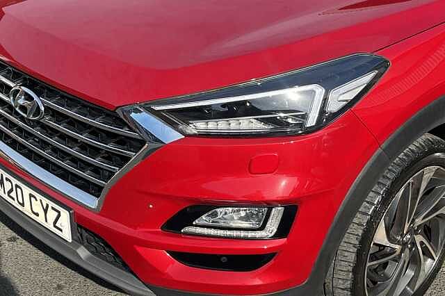 Hyundai TUCSON 2.0 CRDi 48Volt MHEV Premium SE 5dr 4WD DCT Red