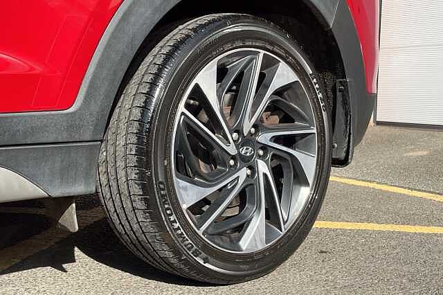 Hyundai TUCSON 2.0 CRDi 48Volt MHEV Premium SE 5dr 4WD DCT Red