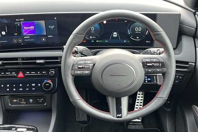 Hyundai TUCSON 1.6T Hybrid N Line 5dr Auto White