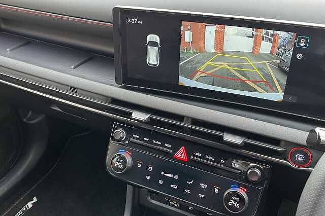 Hyundai TUCSON 1.6T Hybrid N Line 5dr Auto White